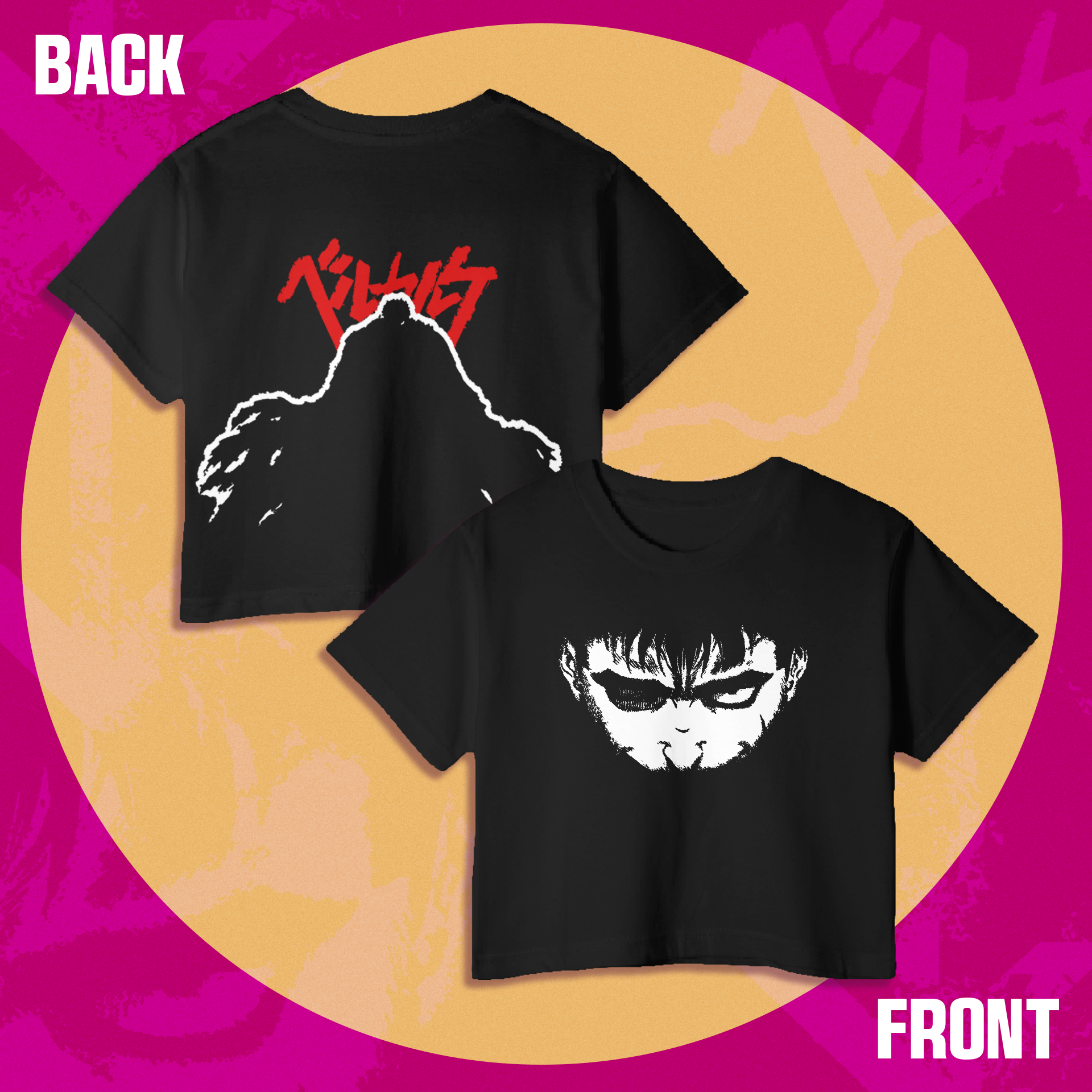 Crop Top Urbano Berserk
