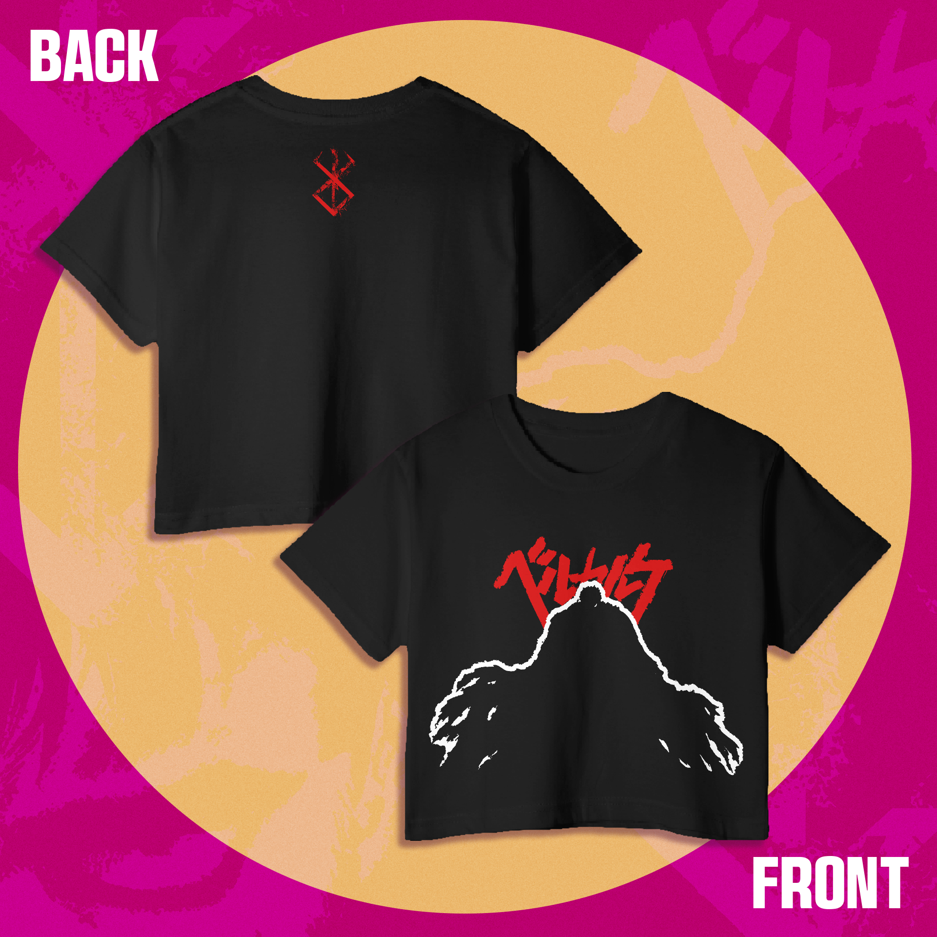 Crop Top Urbano Berserk