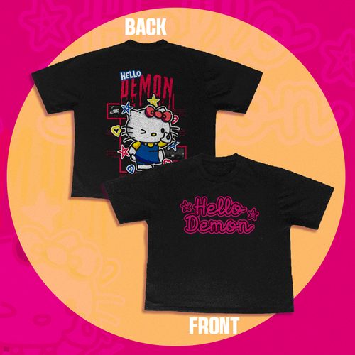 Boxy Fit - Hello Demon