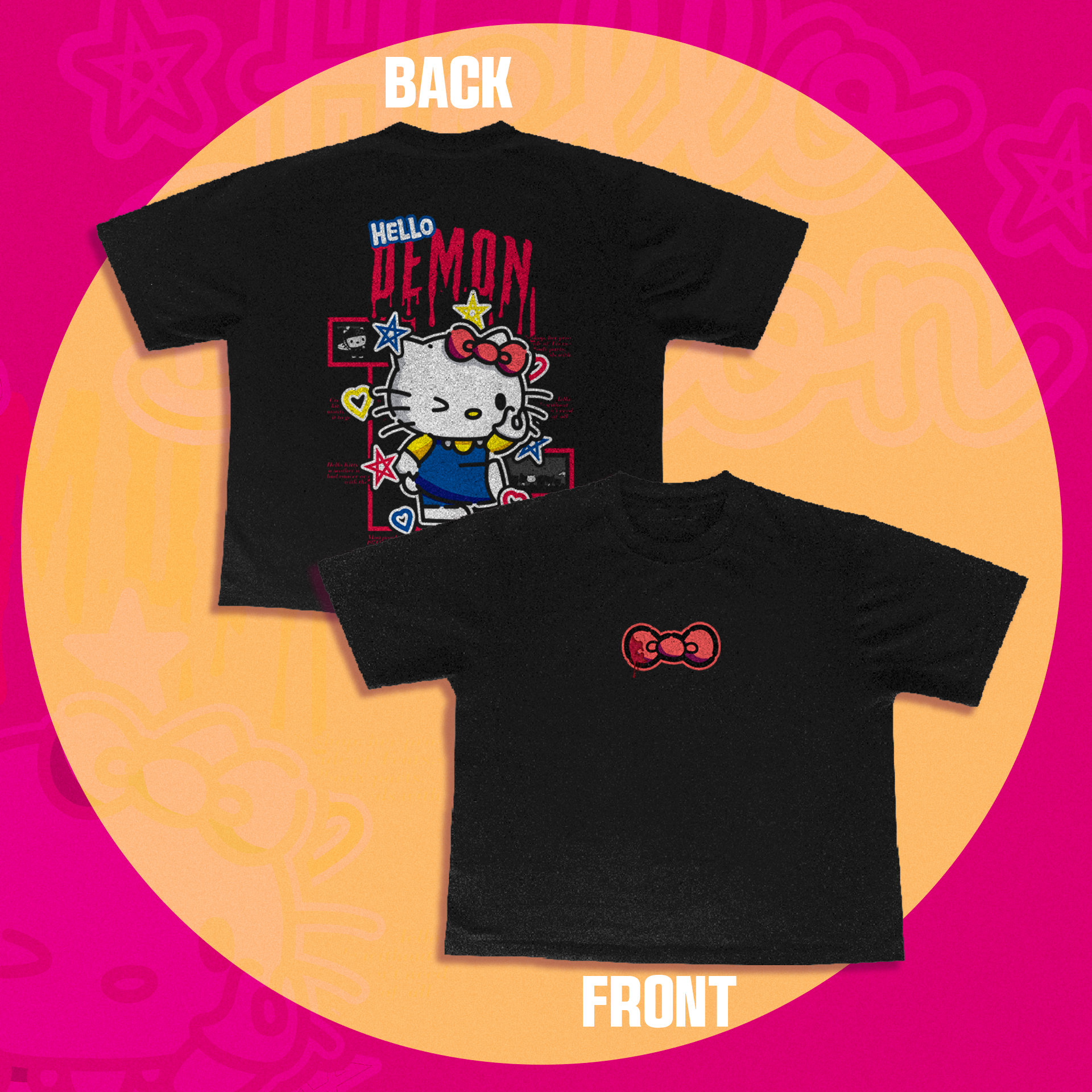 Boxy Fit - Hello Demon