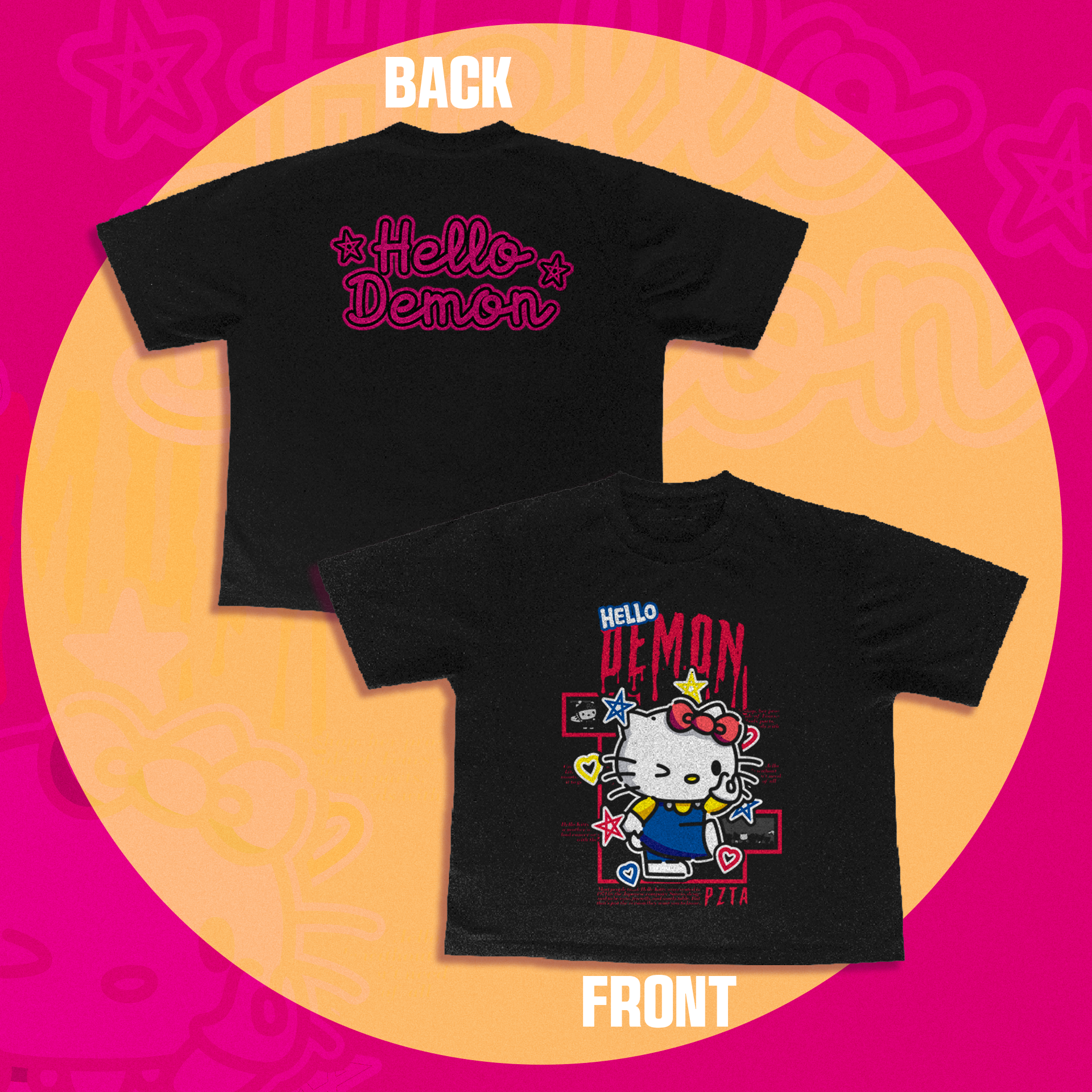 Boxy Fit - Hello Demon