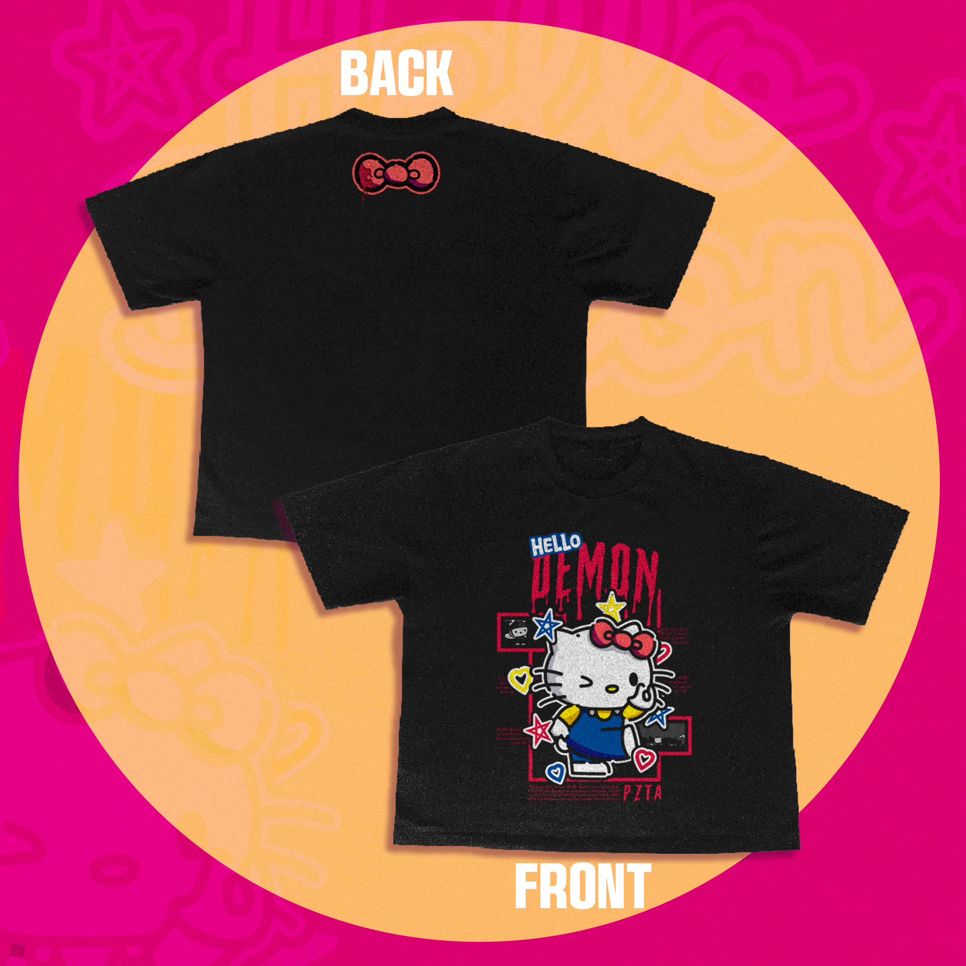 Boxy Fit - Hello Demon