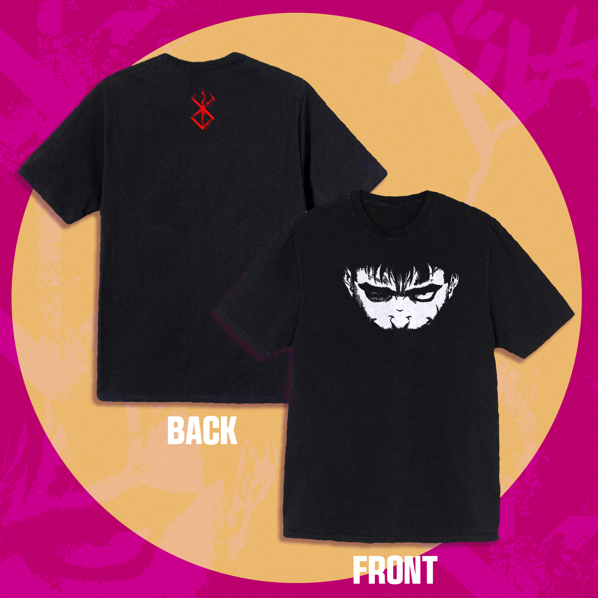 Camiseta Oversized Berserk
