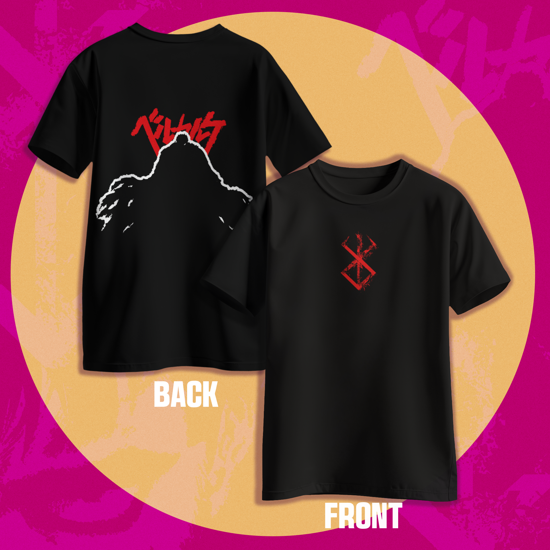 Camiseta Regular Fit Berserk