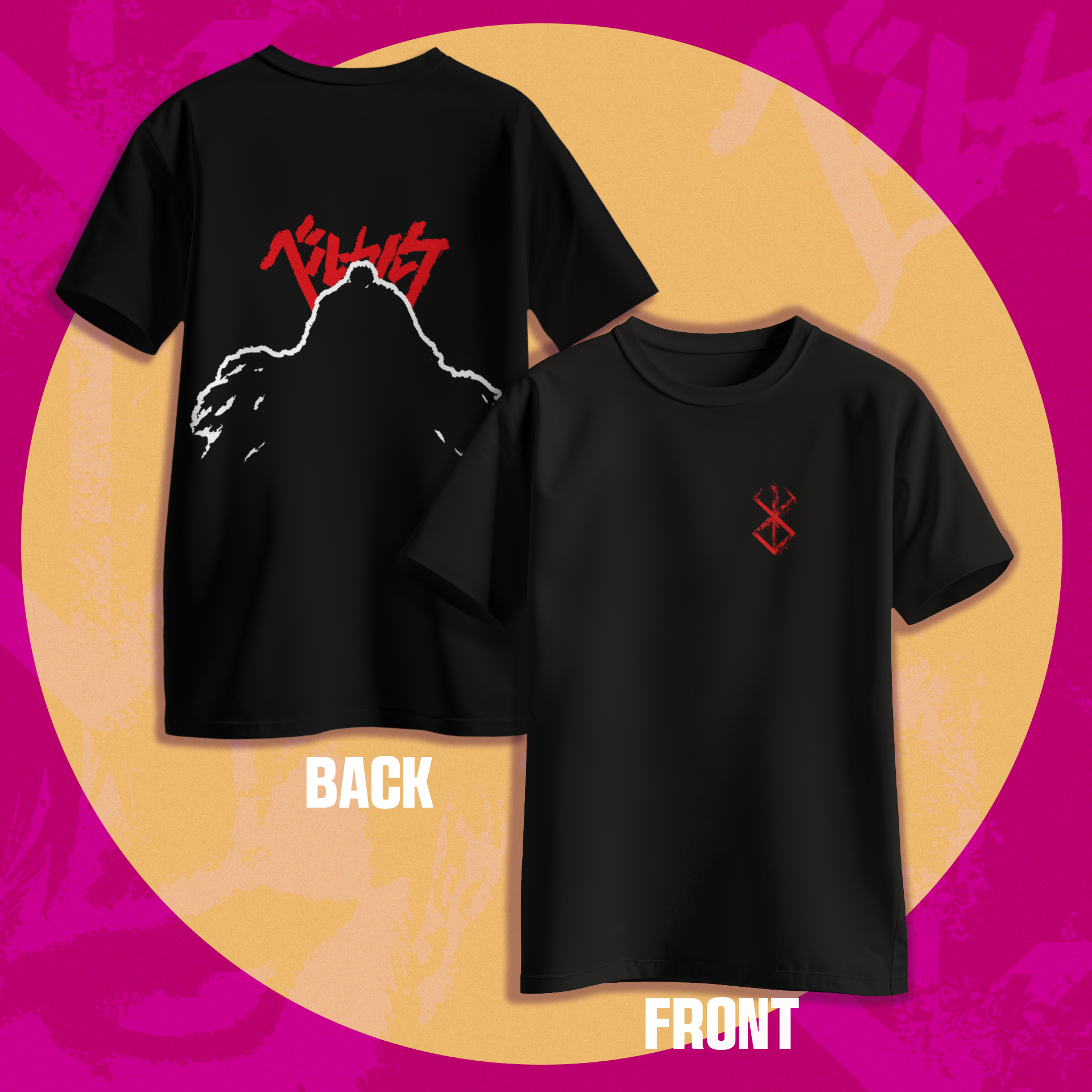 Camiseta Regular Fit Berserk