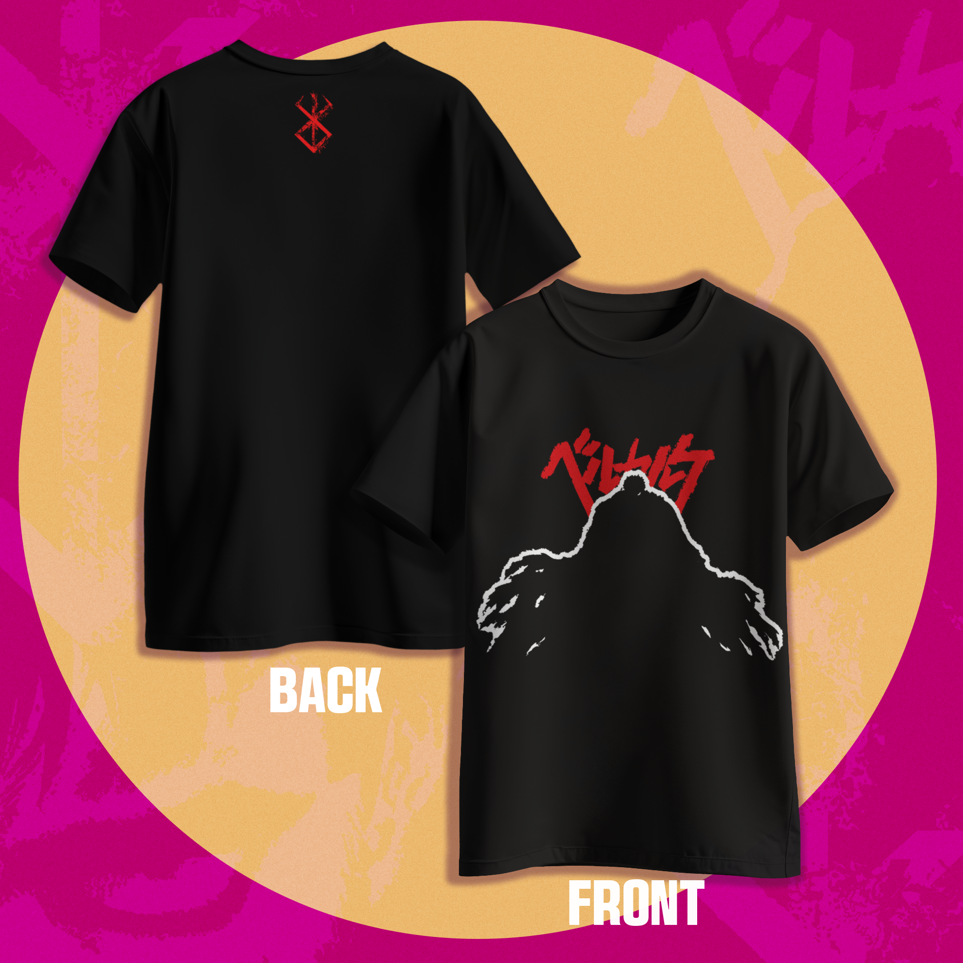 Camiseta Regular Fit Berserk
