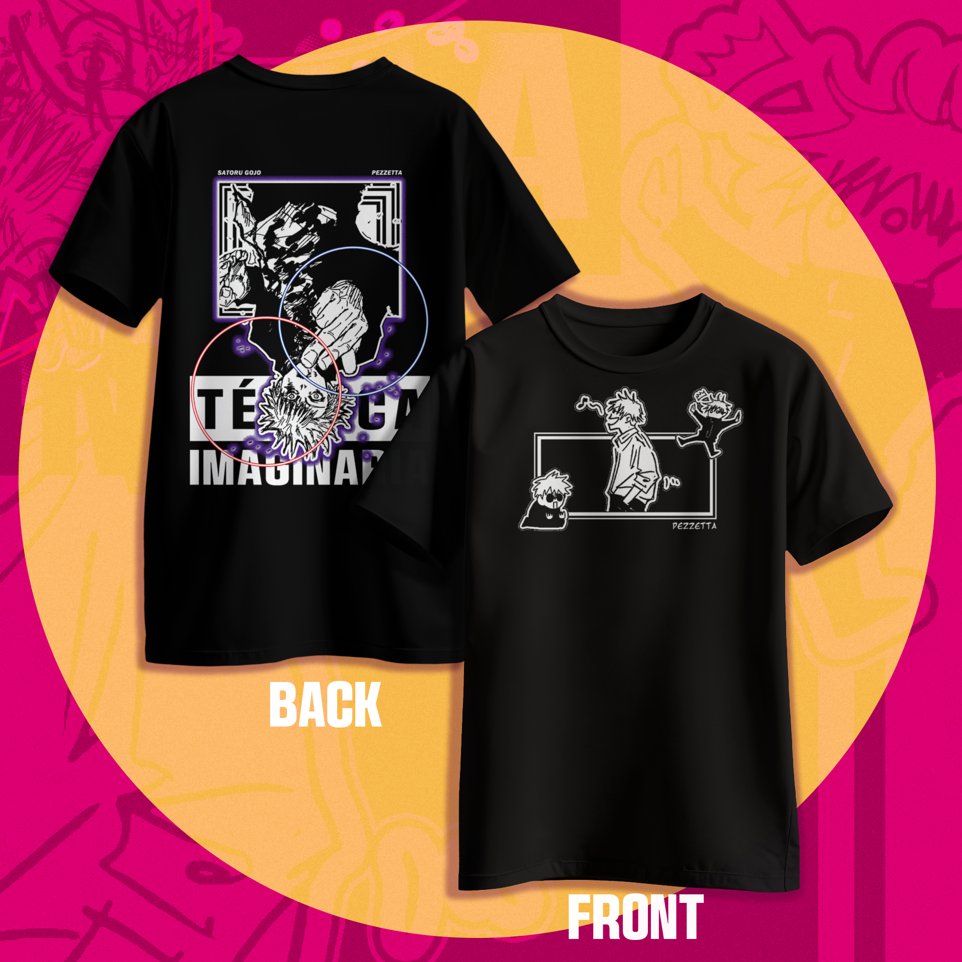 Camiseta Regular Satoru Gojo