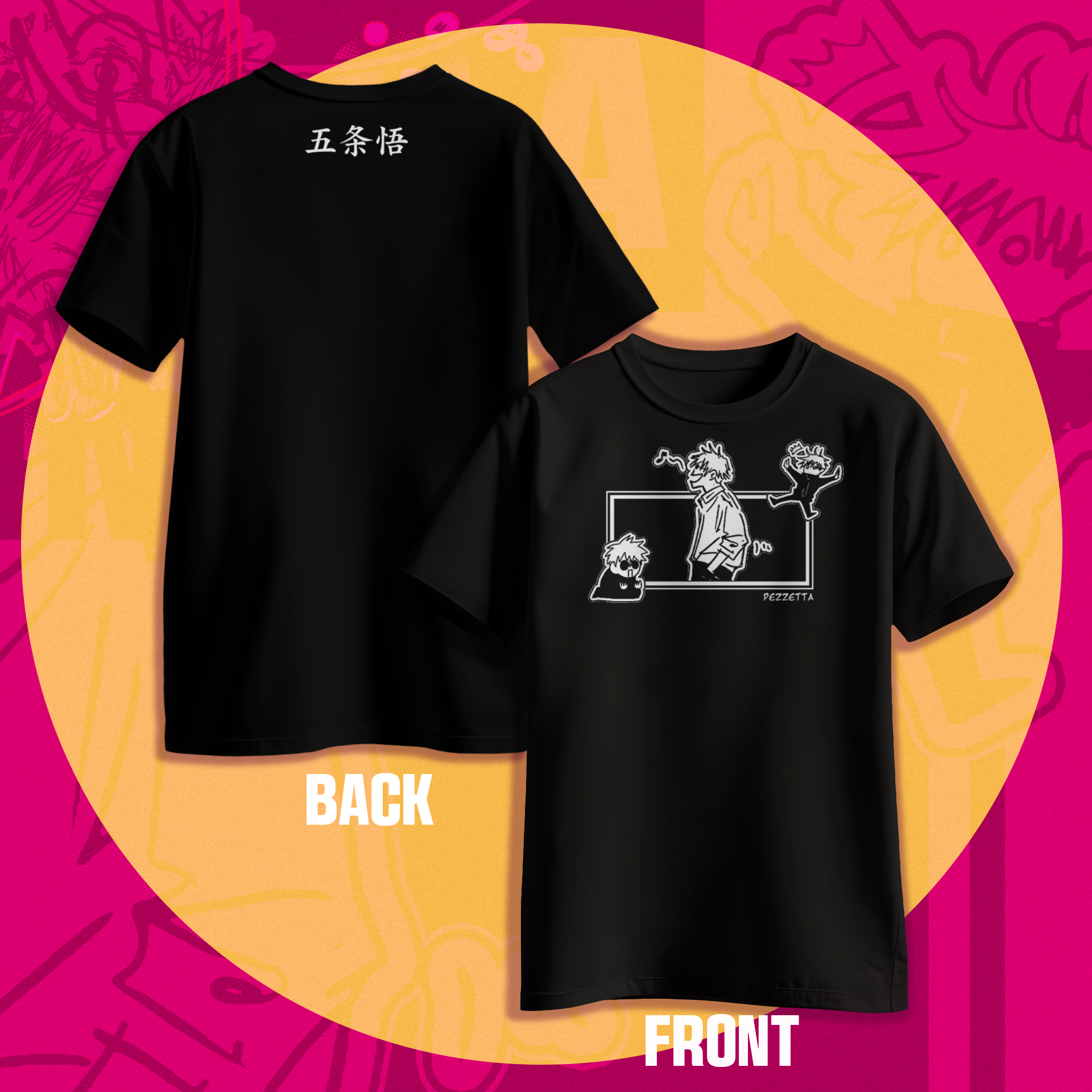 Camiseta Regular Satoru Gojo
