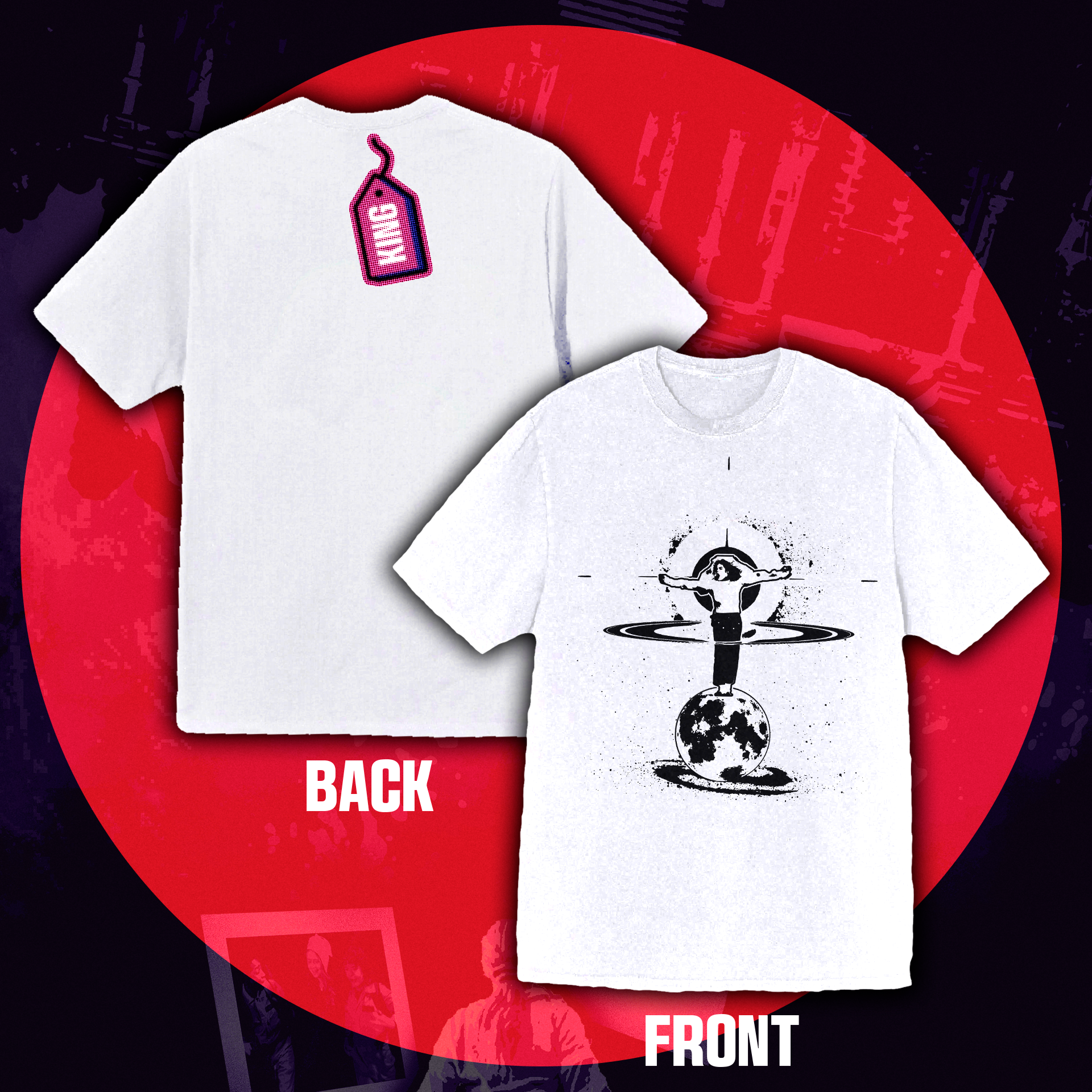 Camiseta Oversized Michael Jackson "Real King II"
