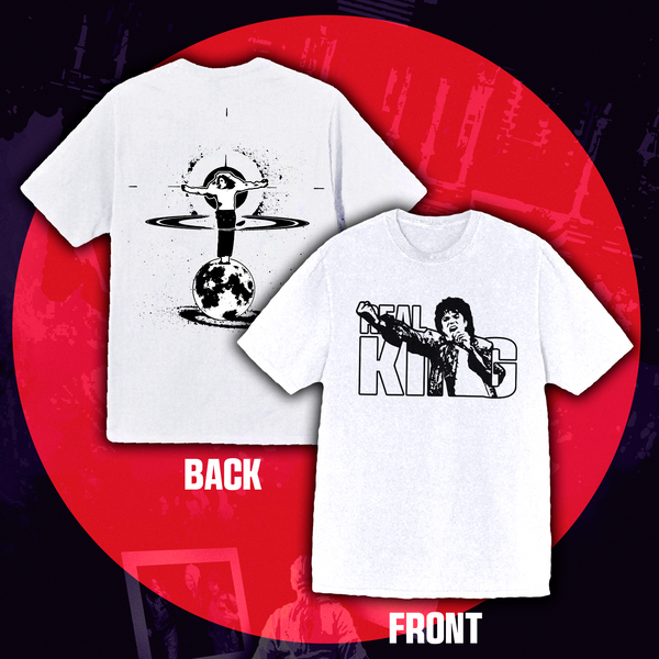 Camiseta Oversized Michael Jackson "Real King II"