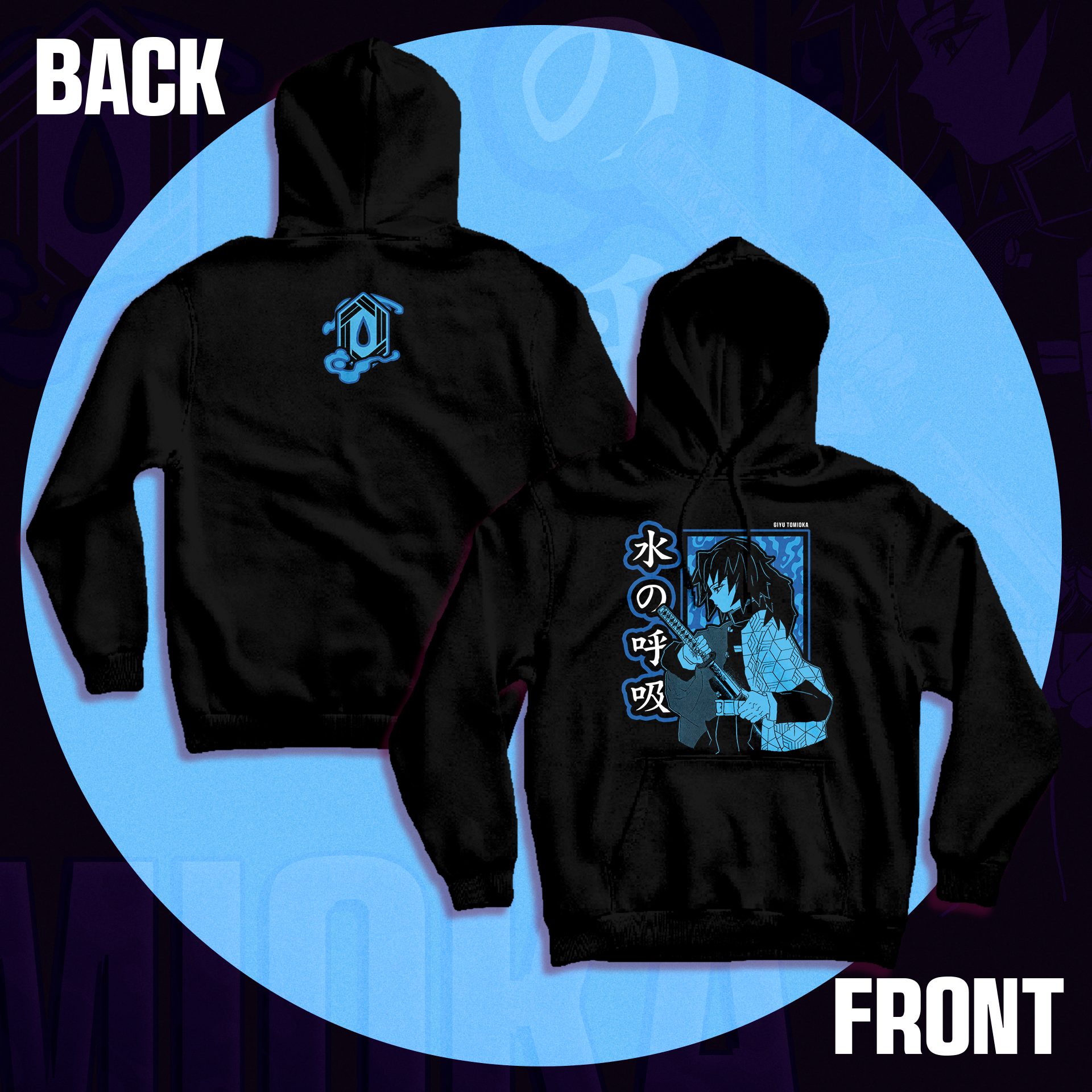 Hoodie Giyu Tomioka